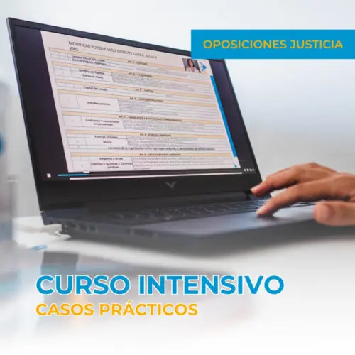 curso intensivo de casos prácticos para las oposiciones de justicia