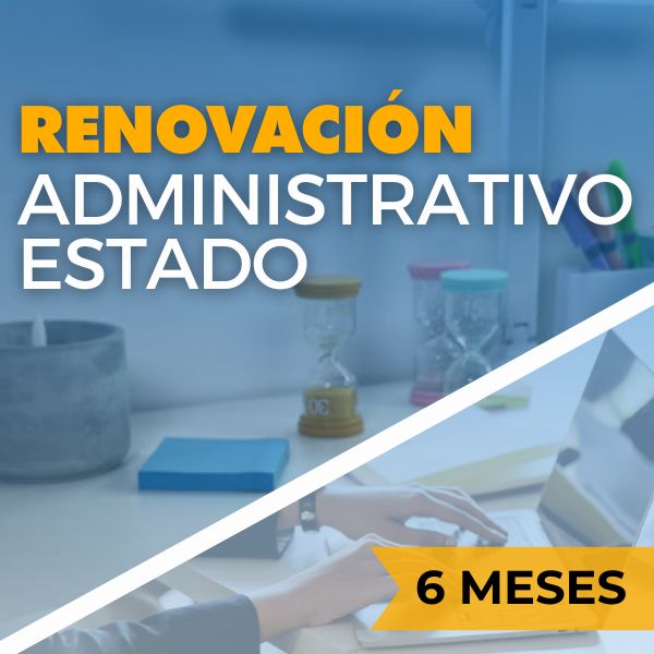 renovar curso administrativo del estado 6 meses