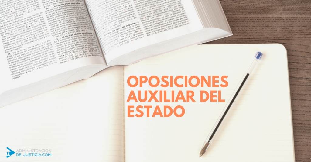 OPOSICIONES AUXILIAR DEL ESTADO