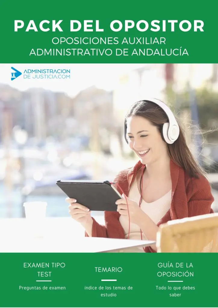 PACK OPOSITOR AUXILIAR ADMINISTRATIVO ANDALUCÍA