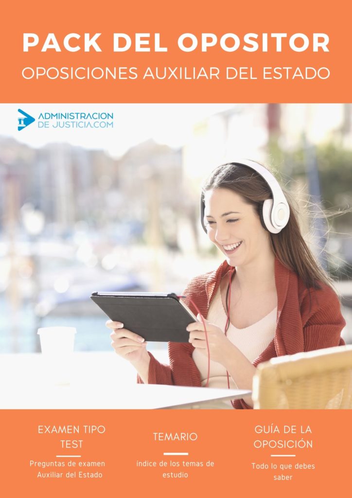 PACK OPOSITOR AUXILIAR ADMINISTRATIVO ESTADO