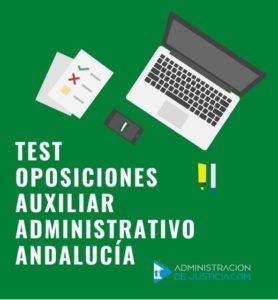 Test Auxilar Administrativo Andalucía