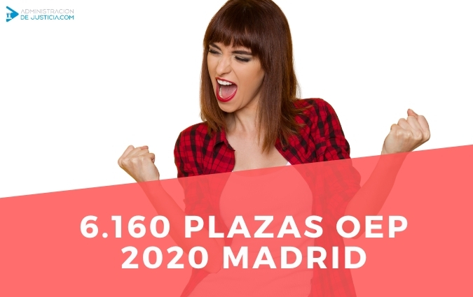 PLAZAS OEP 2020 COMUNIDAD DE MADRID