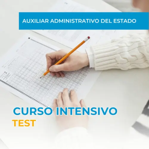 curso intensivo de tests de auxiliar administrativo del estado