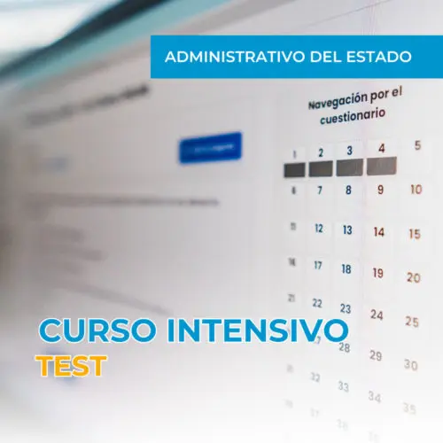 curso intensivo de tests administrativo estado