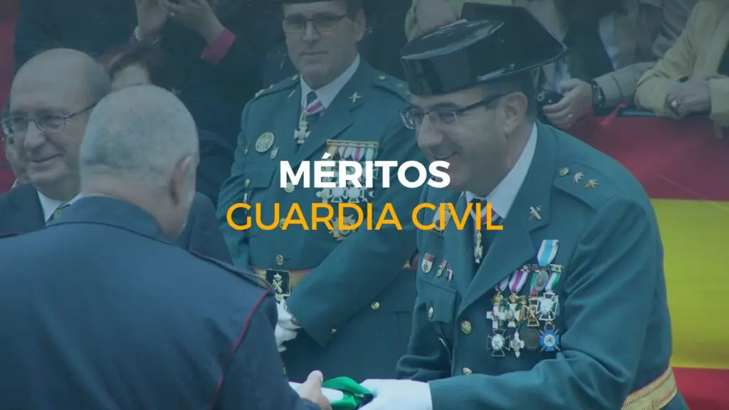 méritos guardia civil