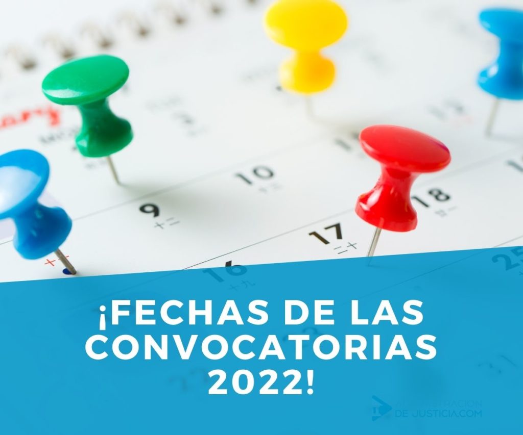 CALENDARIO OPOSICIONES ESTADO 2022