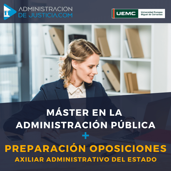 MASTER ADMINISTRACION PUBLICA AUXILIAR ADMINISTRATIVO DEL ESTADO