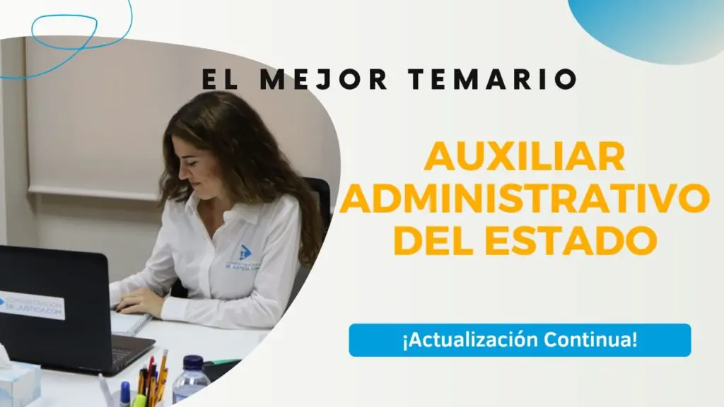 MEJOR TEMARIO AUXILIAR ADMINISTRATIVO DEL ESTADO