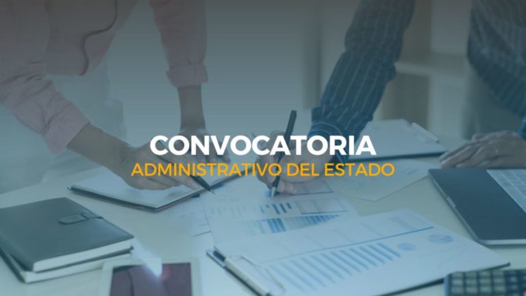 convocatoria administrativo del estado