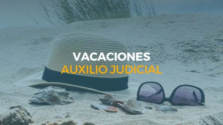 vacaciones auxilio judicial