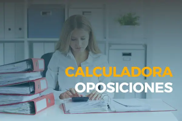 calculadora de nota para oposiciones