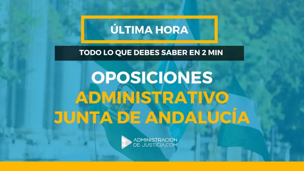 oposiciones administrativo junta de andalucía