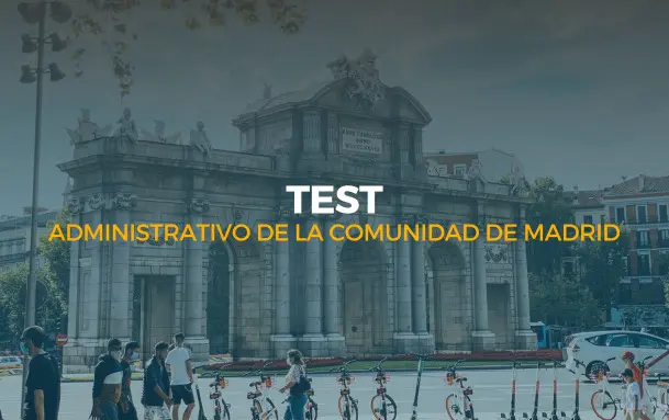 test administrativo comunidad de madrid