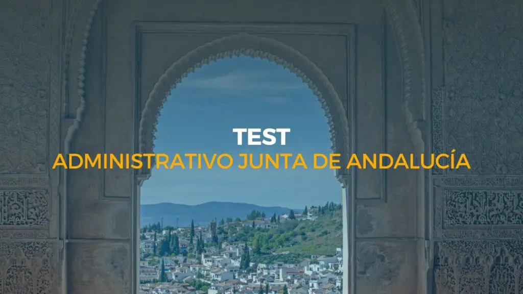 test administrativo junta de andalucía