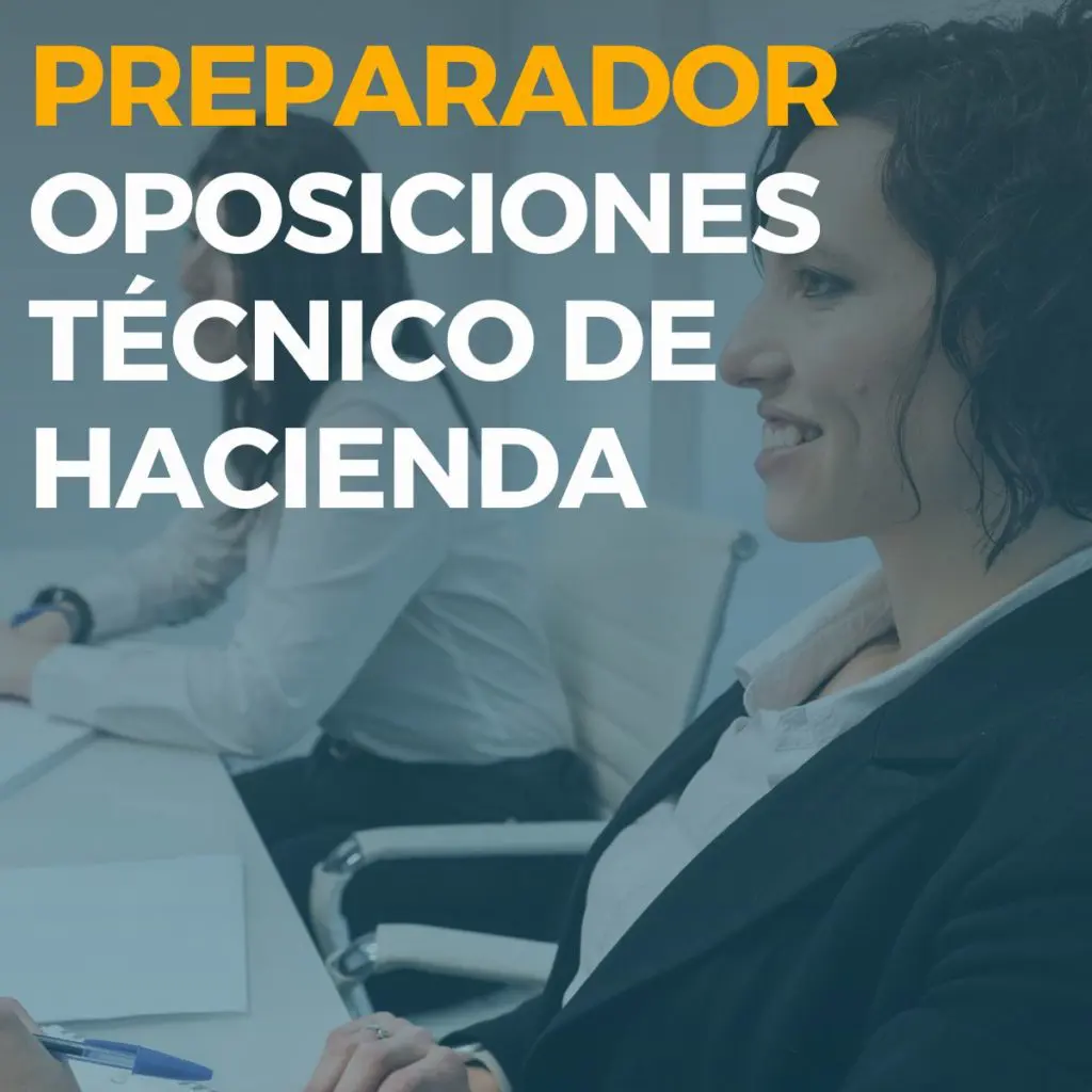 preparador oposiciones técnico de hacienda