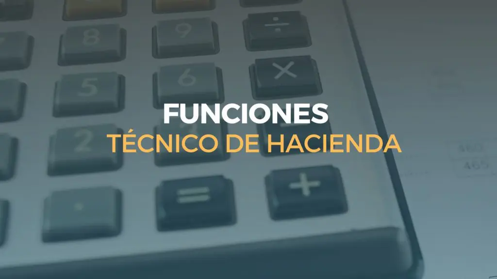 funciones técnico de hacienda