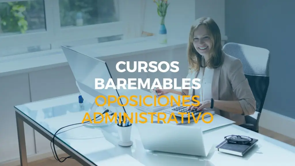 cursos baremables oposiciones administrativo