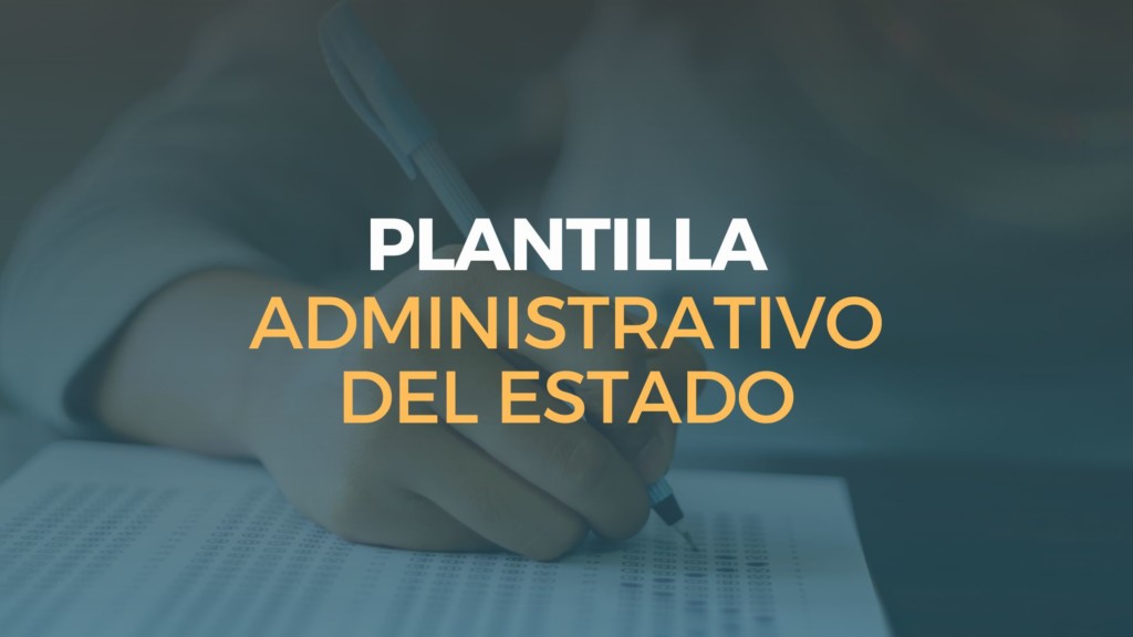 plantilla examen administrativo del estado
