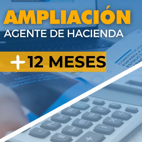 ampliación curso agente de hacienda 12 meses