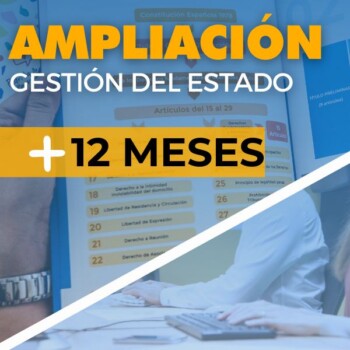 ampliación curso gace 12 meses