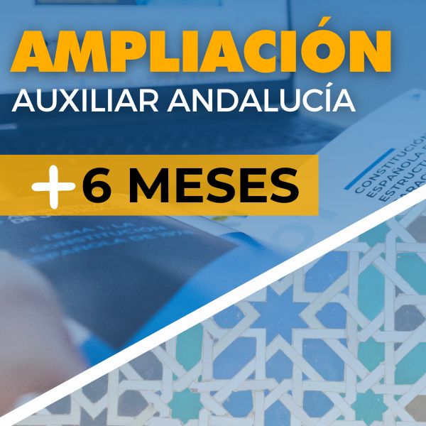ampliación curso auxiliar administrativo junta de andalucía 6 meses