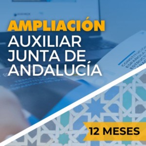 ampliación curso auxiliar administrativo junta de andalucía 12 meses