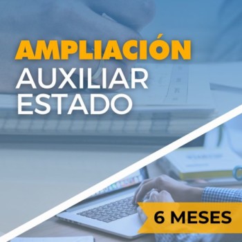 ampliación curso auxiliar del estado 6 meses
