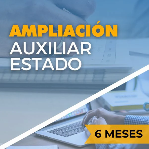 ampliación curso auxiliar del estado 6 meses