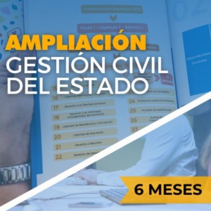 ampliación curso gestión del estado 6 meses