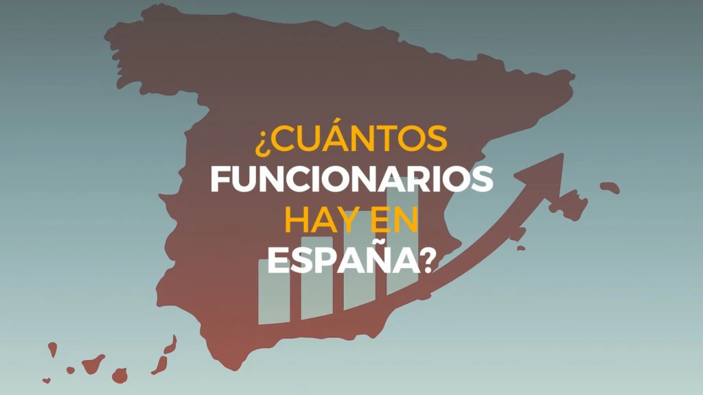 cuántos funcionarios hay en españa en 2025