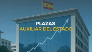 plazas auxiliar administrativo del estado
