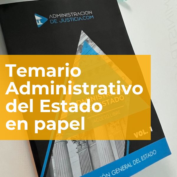 temario administrativo del estado en formato papel
