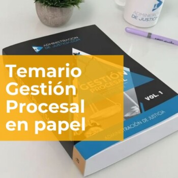 temario en papel gestión procesal