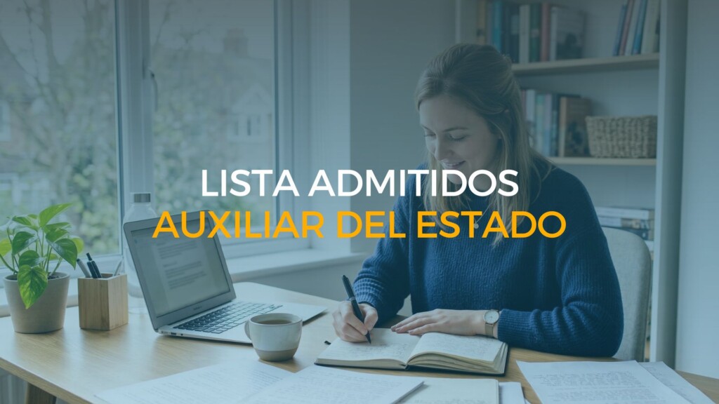lista admitidos auxiliar del estado