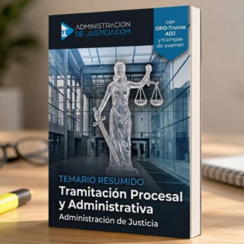 Temario Resumido Tramitación Procesal