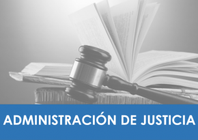 CURSOS ADMINISTRACIÓN DE JUSTICIA ADMINISTRACIÓN DE JUSTICIA