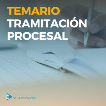 temario tramitación procesal