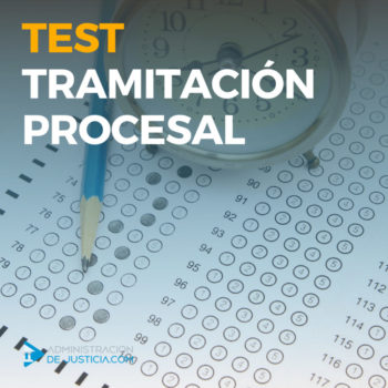 test tramitación procesal